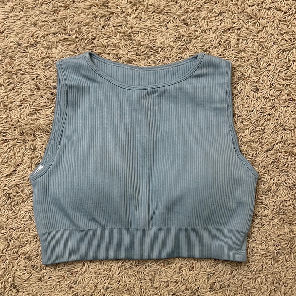 Paragon Seamless Rib High Neck Bra